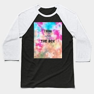 Think Outside The Box Baseball T-Shirt